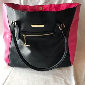 Black and pink juicy bag